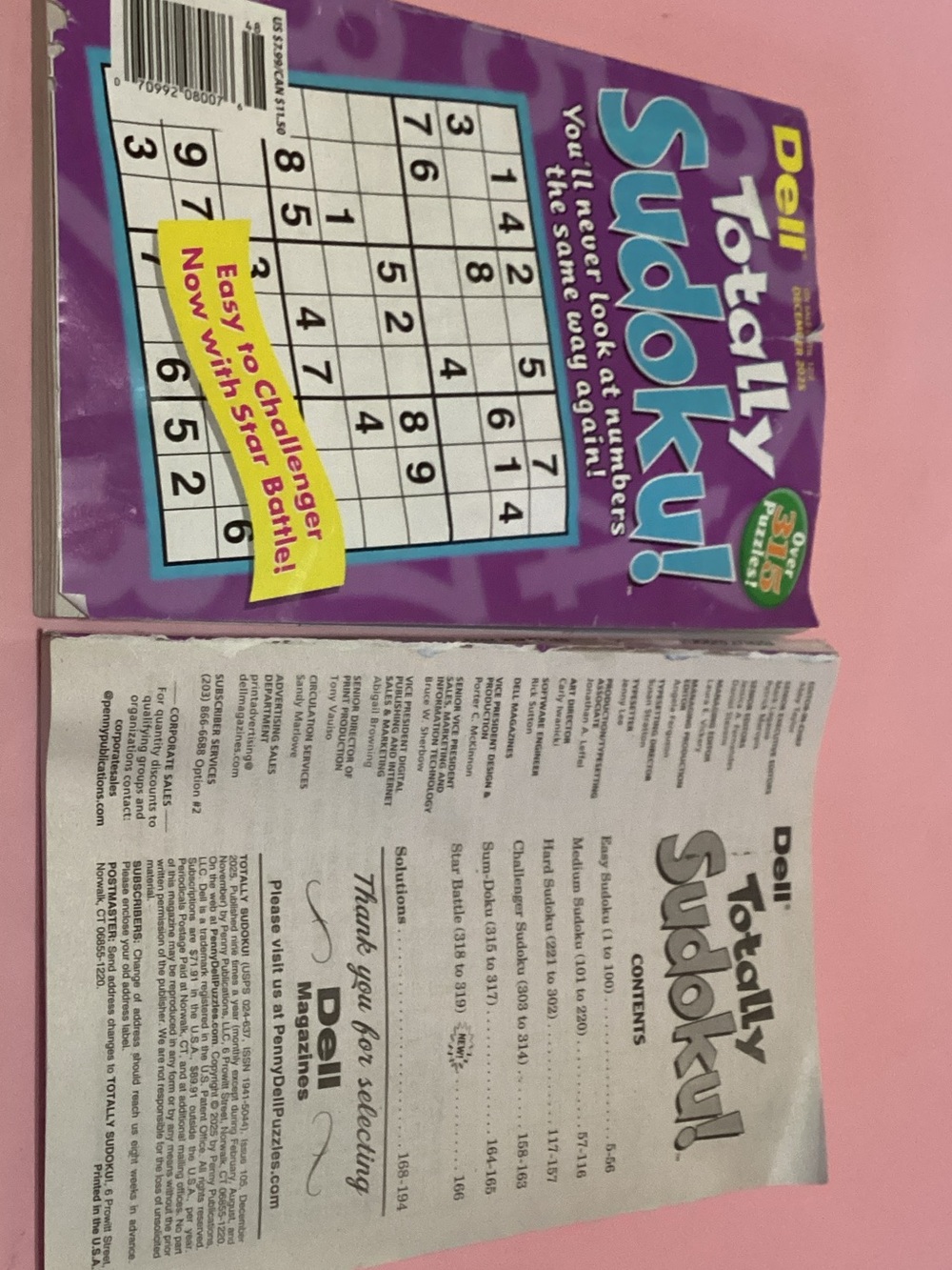 2Totally Sudoku! Puzzle Book - new